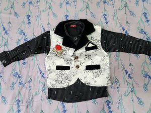 3 PC Suit Set- Velvet Jacket