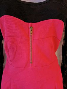 Lace Sleeve Party Dress From Europe