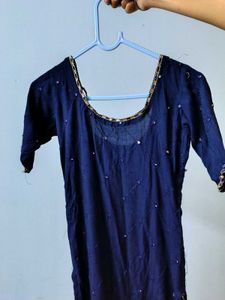 Elegant Blue Kurta