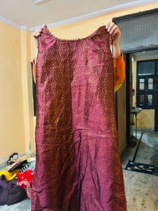 Kurta Nd Palazzo For Party Wear