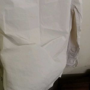 Pure Cotton White Shirt