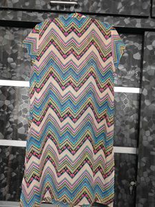 Colorful Chevron Dress