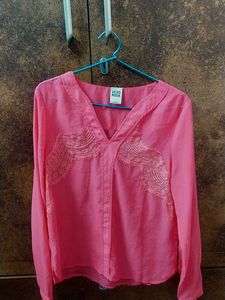 99 SALE!! 💋VERO MODA Hot Pink Net Top 💋