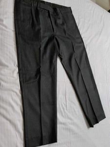 Men Fully Stitched Striped Formal Suit