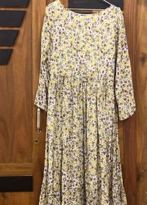 Floral Print Maxi Dress