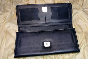 Zoofly Black Synthetic Leather Clutch