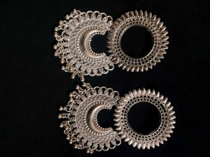 Silver Hoop Earrings