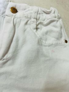 White Wide Leg Jeans