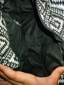 Black &amp; White Color Tote Bag