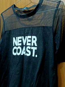 Never Coast Mesh Top