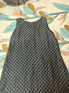 Black & White Patterned Dress