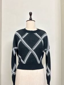 Patterned Knit Sweater