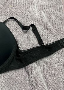 Black Padded Bra