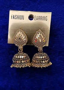 Oxidise Earring.