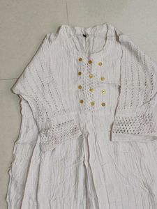 White Kurti