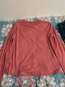 Coral Long Sleeve Top