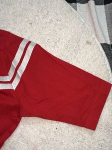 Red Fitted T-shirt