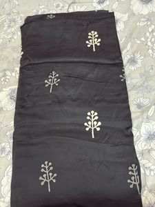 Satin Block Print Fabric