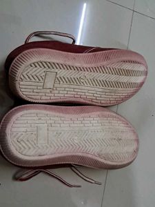 Red Casual Shoes