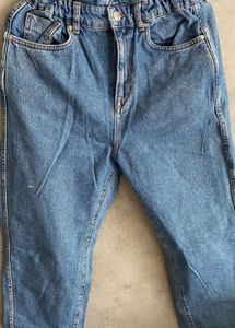 MANGO Slouchy Fit Cotton Jeans