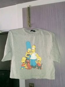 Crop Top -  Simpson Family