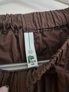 Y2K Brown Parachute Pants Size xs (NewMe)