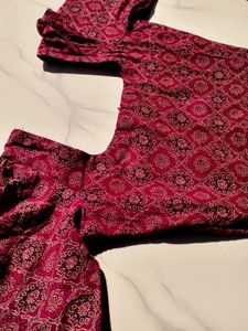 Beautiful printed cotton kurthi🪷