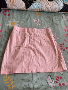 Pink Mini Skirt