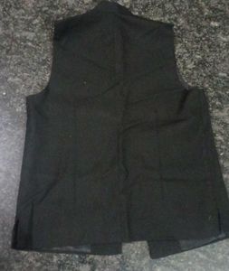 Black Formal Waistcoat