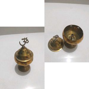 Kalash, Diya , Puja Need