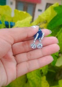 Diamond Shining AD Earrings
