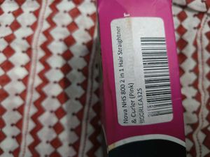 Nova Hair Straightener And Curler