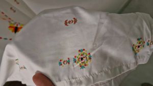 Boho Embroidered Tunic Top