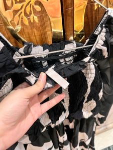 Black Nd White Dress