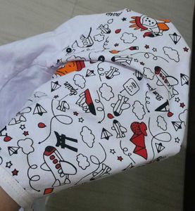 #Trendy doodle T-Shirt For Girls
