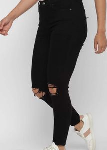 American eagle Ripped Knee Black Jeans
