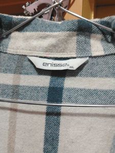 Plaid Overshirt coat