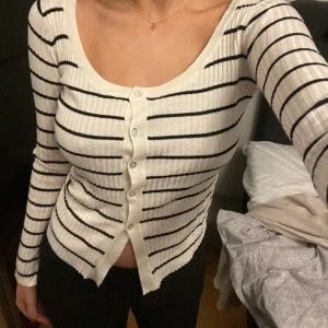 zara y2k striped cardigan