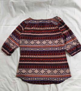 Boho Print Tunic Top - Bohemian Style