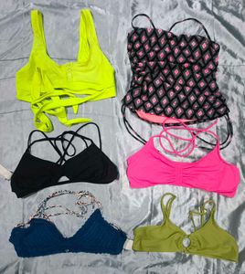 Combo Of 8 Bikini 👙 Tops
