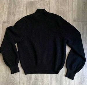 Zara Black Top Sweater