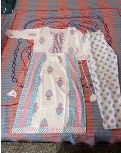 White Kurta Pant Set