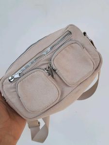 H&amp;M Beige Sling Bag
