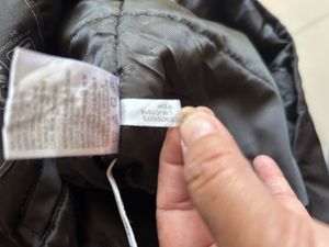 Calvin Klein Men&#39;s Black Hooded Jacket