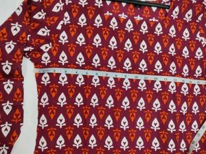 Ethnic Top with Floral Print (X)