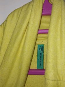 Branded Turtle Neck Yellow Sweatshirt