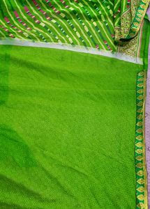 S4 Leharya Saree With LessPatti Atteched Blouse