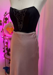 satin skirt