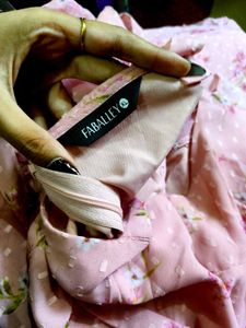 Floral Pink Maxi Dress