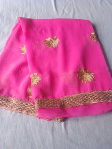 Elegant Pink Saree